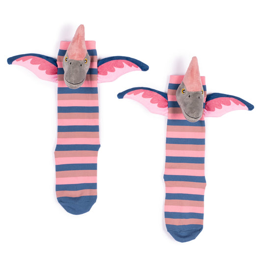 Jurassic Park Cosplay Wings Striped Socks