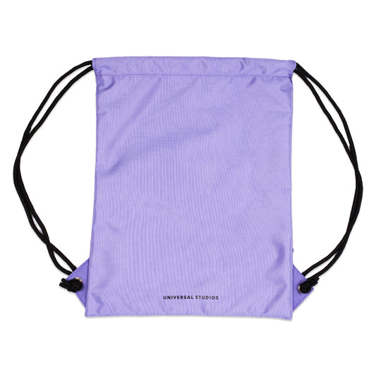 Despicable Me Purple Minion Cinch Bag