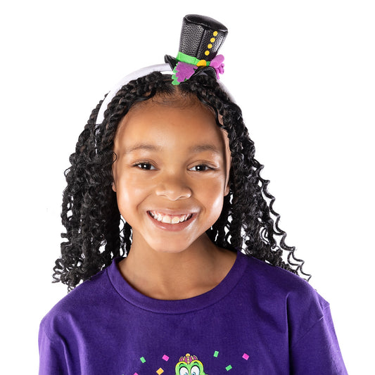 Mardi Gras Plush Headband Baron Tonton