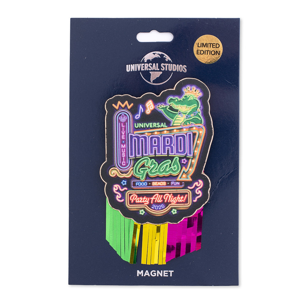 Mardi Gras 2026 Magnet