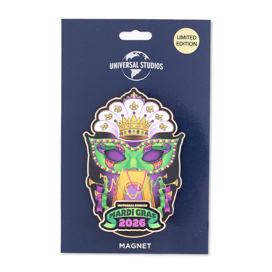 Mardi Gras 2026 Parade Bead Holder Magnet