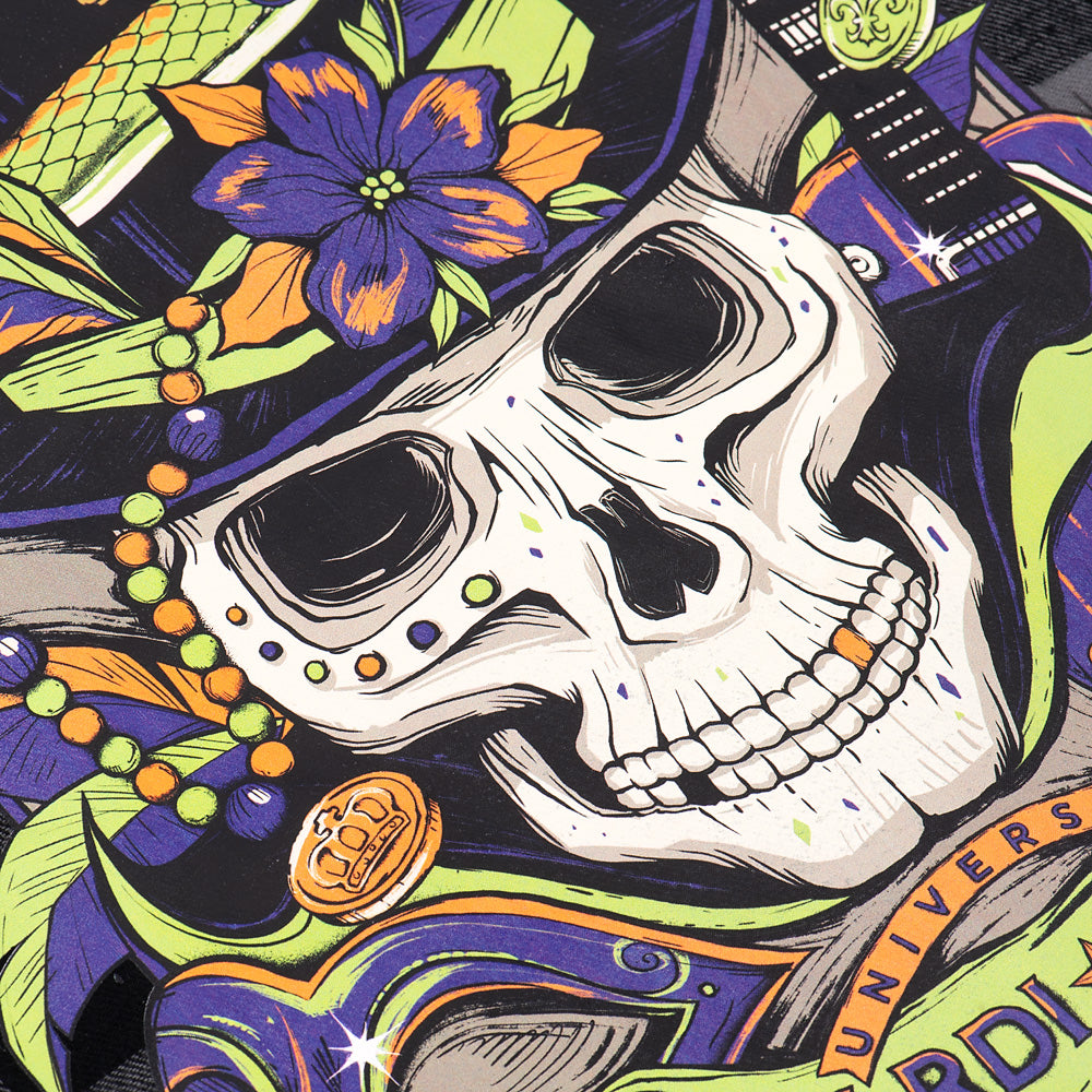 Mardi Gras 2026 Flannel Shirt featuring Baron Tonton