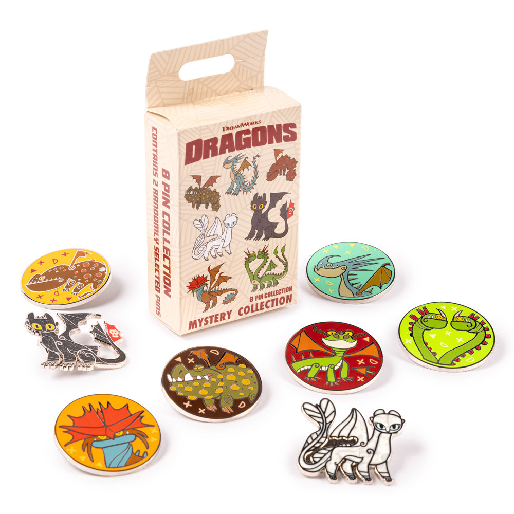 How to Train Your Dragon Primitive Mystery Pin Set