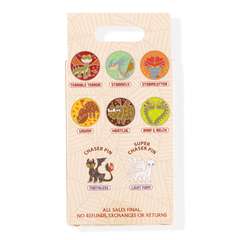 How to Train Your Dragon Primitive Mystery Pin Set
