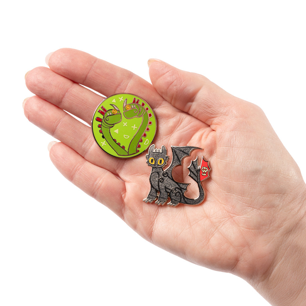 How to Train Your Dragon Primitive Mystery Pin Set