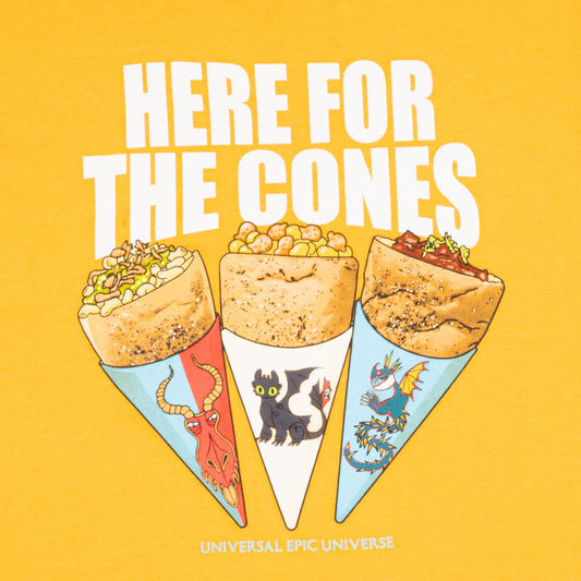 How to Train Your Dragon Here For The Cones T-Shirt