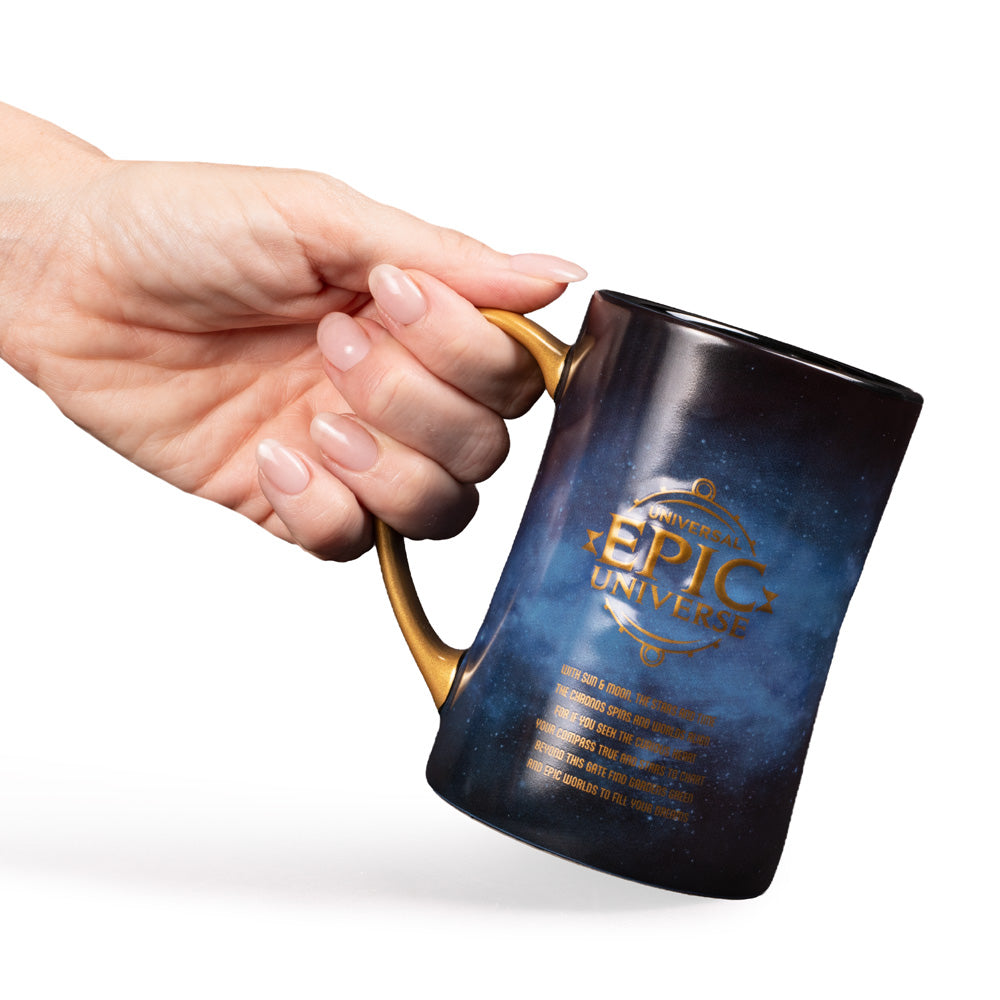 Universal Epic Universe Epic Anniversary Logo Mug