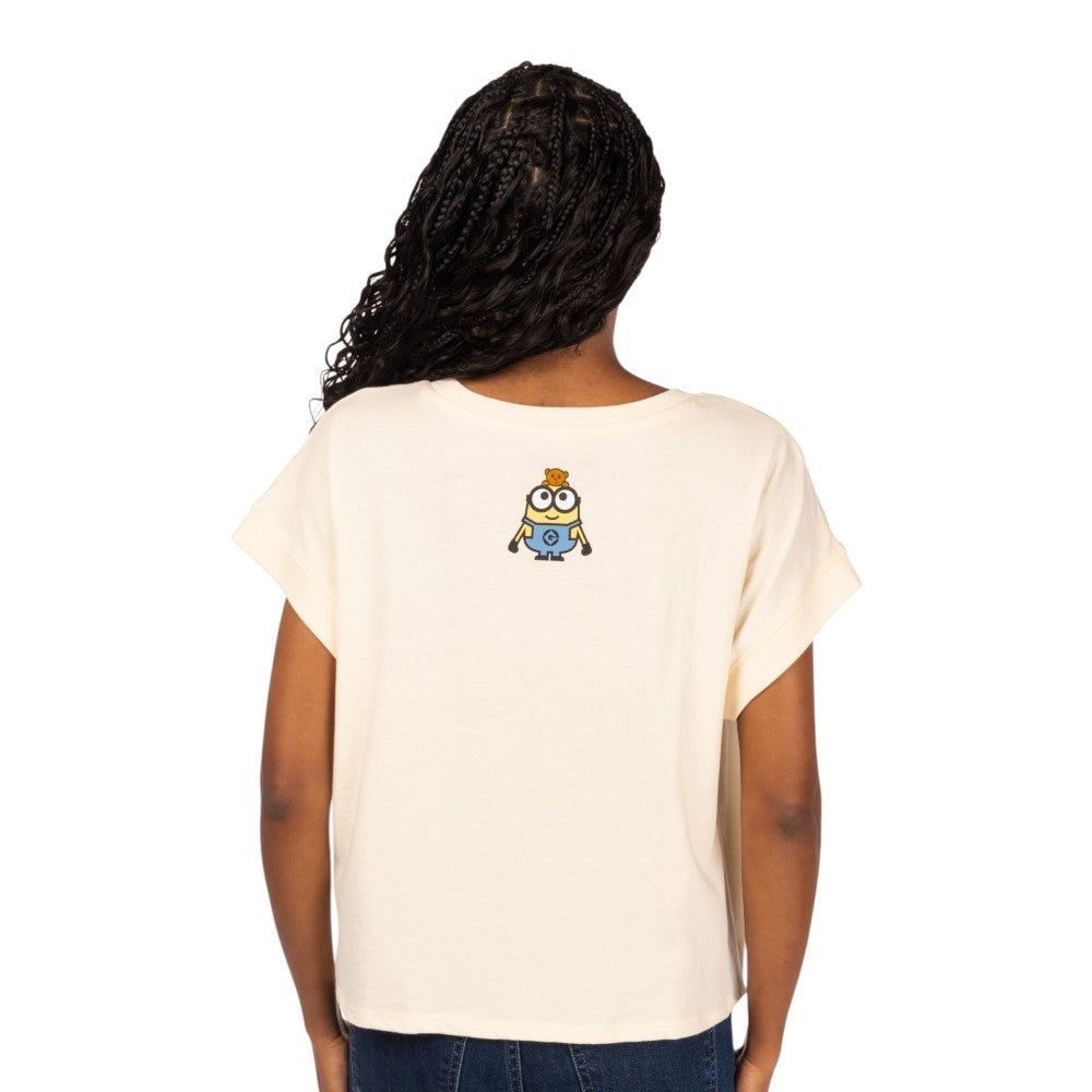 Despicable Me Bob & Tim Women's Crop T-Shirt