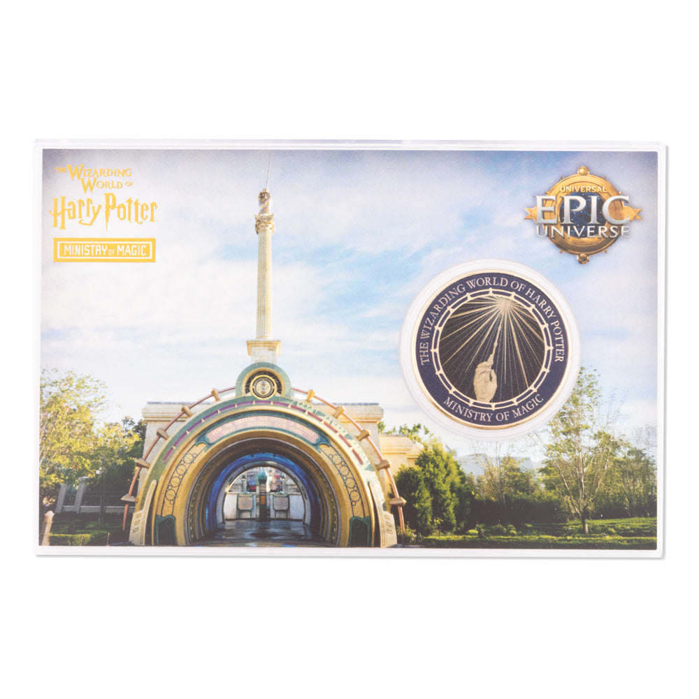 Universal Epic Universe Epic Anniversary The Wizarding World of Harry Potter™ Portal Collectible Coin