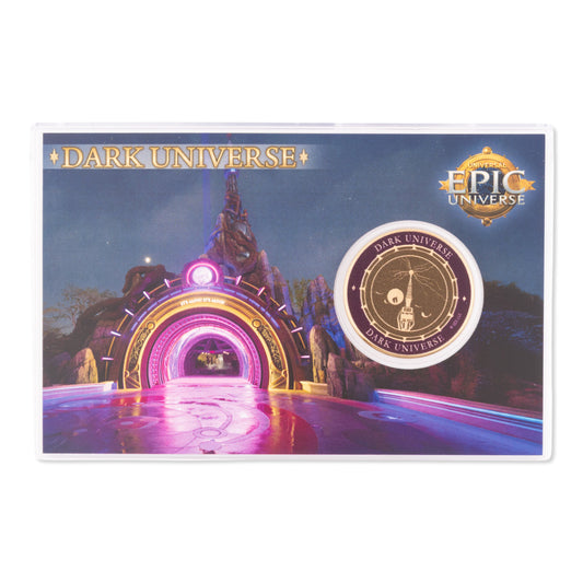 Universal Epic Universe Epic Anniversary Dark Universe Portal Collectible Coin