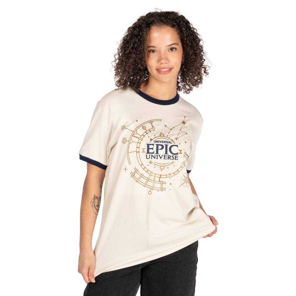 Universal Epic Universe Epic Anniversary Ringer T-Shirt