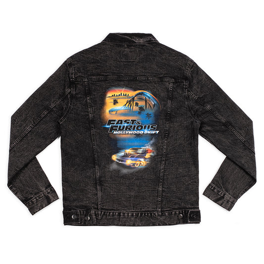 Fast & Furious Hollywood Drift Denim Jacket - Large