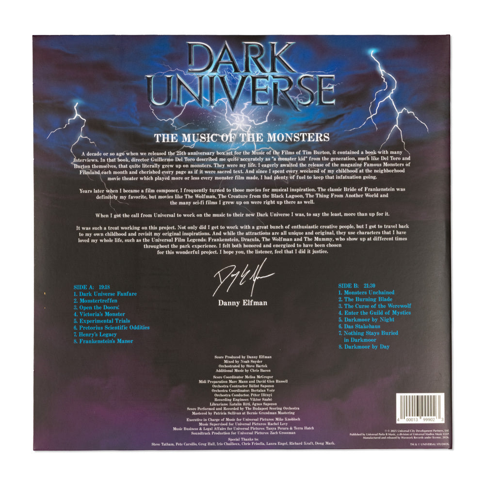Universal Epic Universe Dark Universe Vinyl Record-3