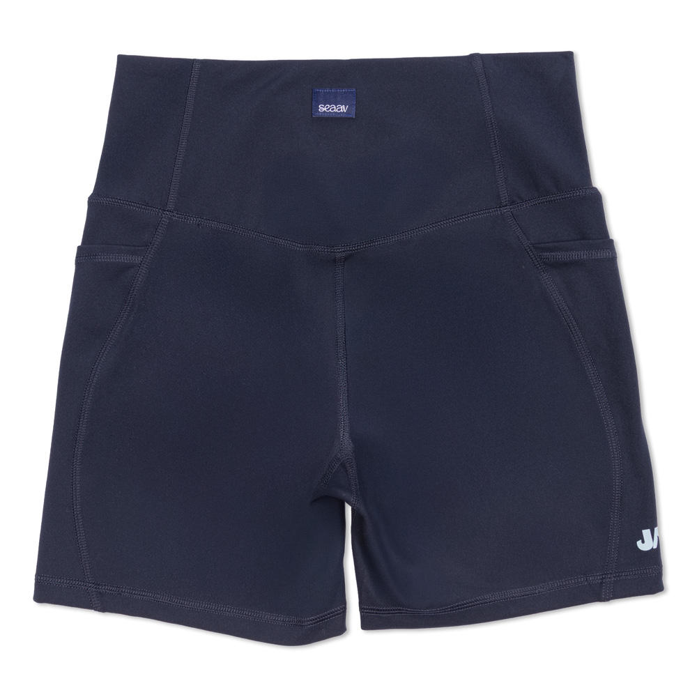 Jaws x Seaav 5” Seabreeze Short with Pockets – Midnight Blue