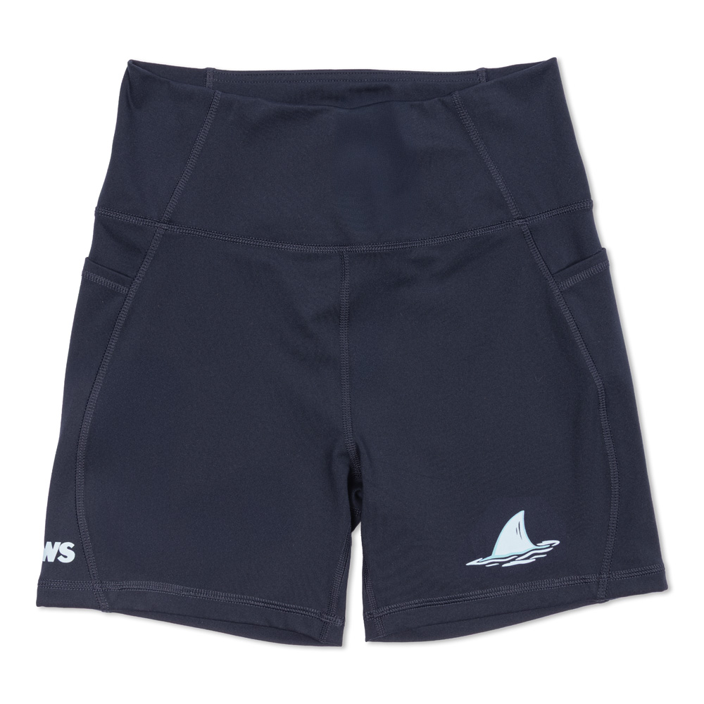 Jaws x Seaav 5” Seabreeze Short with Pockets – Midnight Blue