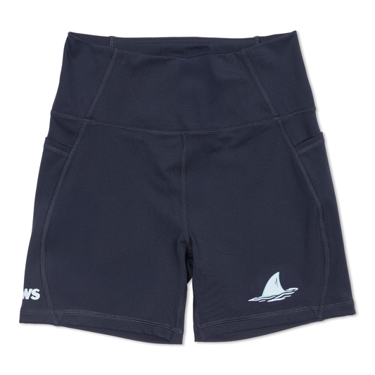 Jaws x Seaav 5” Seabreeze Short with Pockets – Midnight Blue