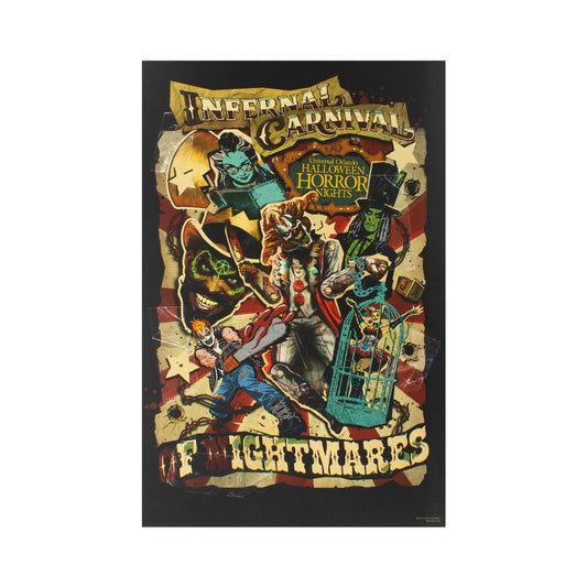 Halloween Horror Nights 2026 Icons Poster