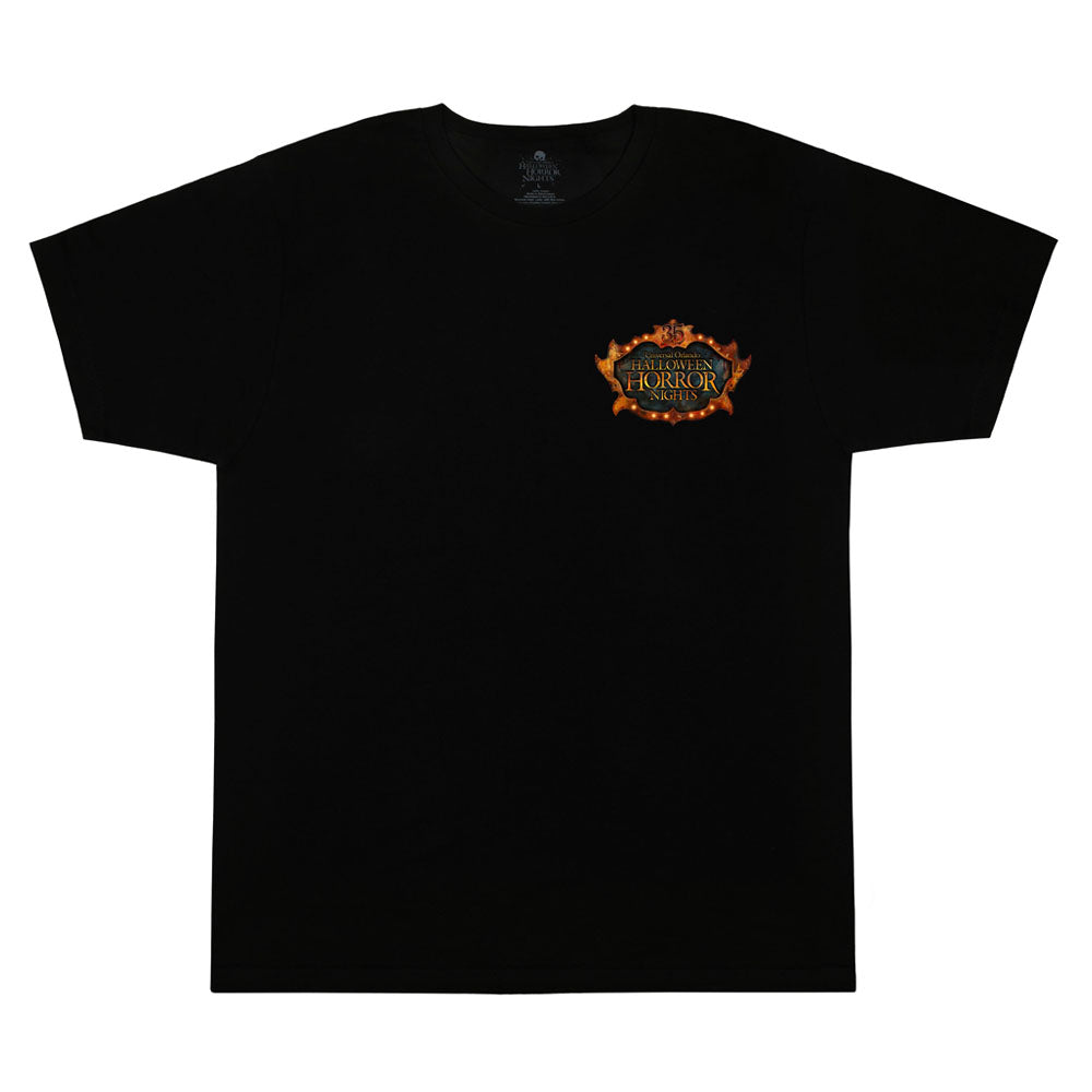 Halloween Horror Nights 2026 Universal Orlando House T-Shirt Black Medium