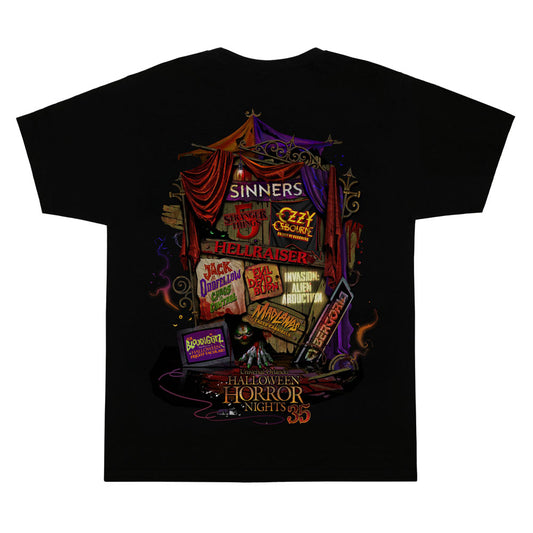 Halloween Horror Nights 2026 Universal Orlando House T-Shirt-2