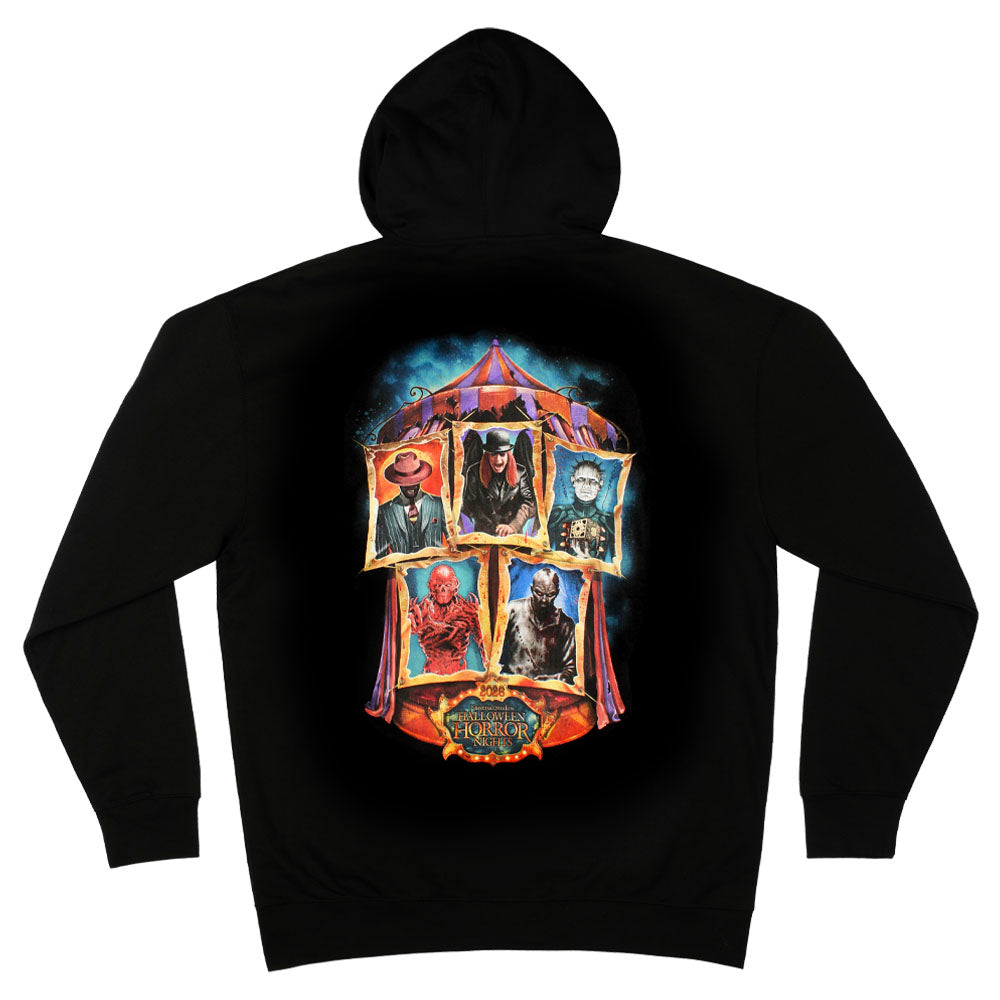 Halloween Horror Nights 2026 Key Art Hoodie-1