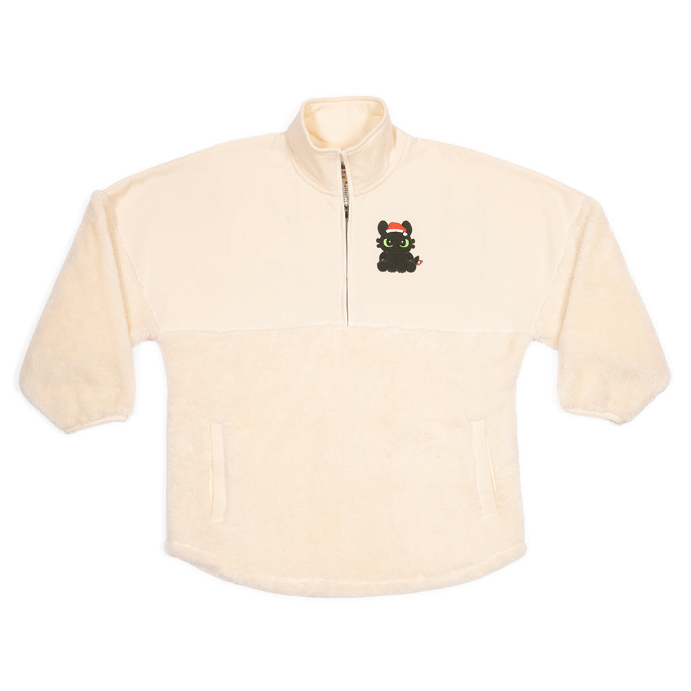How to Train Your Dragon Holiday Quarter-Zip Spirit Jersey®, Natural, Medium