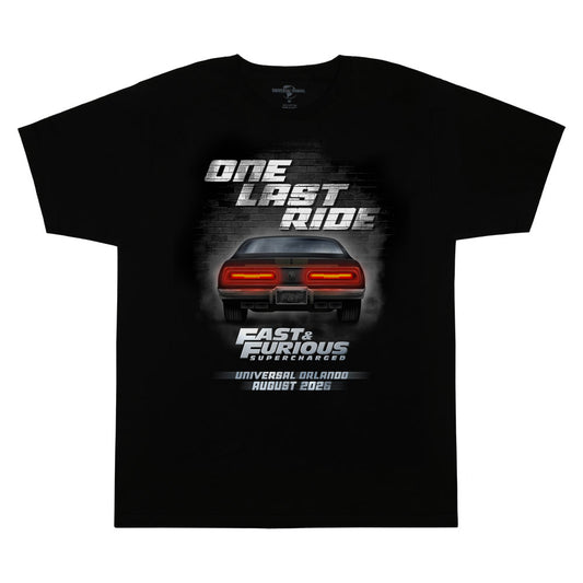 Universal Orlando Fast & Furious: Supercharged One Last Ride T-Shirt