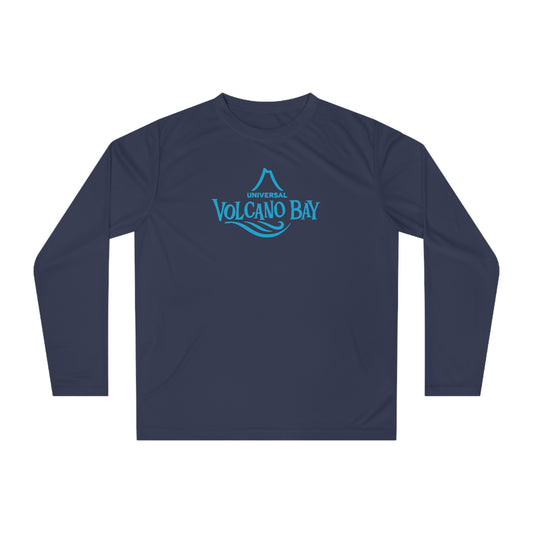 Universal volcano bay logo long-sleeve t-shirt - sport dark navy