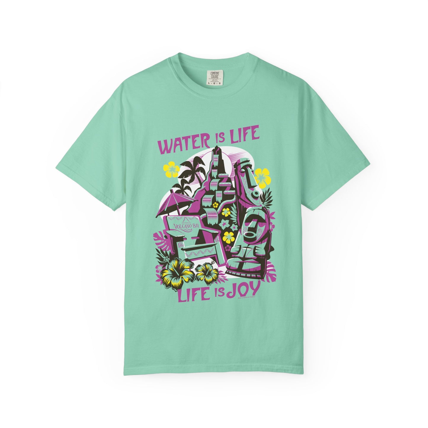 Universal Volcano Bay Water is Life, Life is Joy T-Shirt