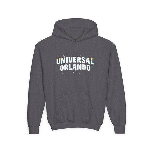 Universal orlando resort youth hoodie - dark heather