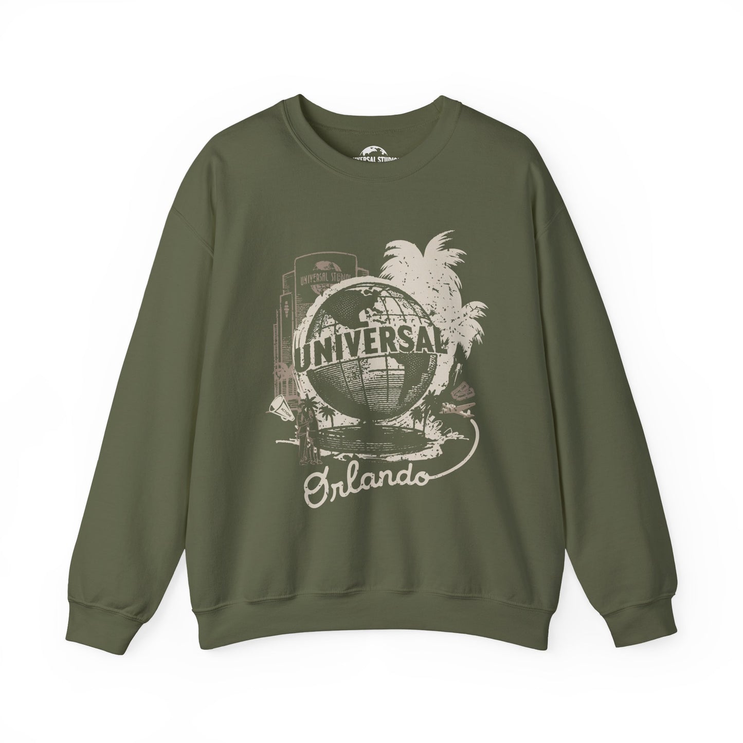 Universal Orlando Resort Globe Crewneck Sweatshirt