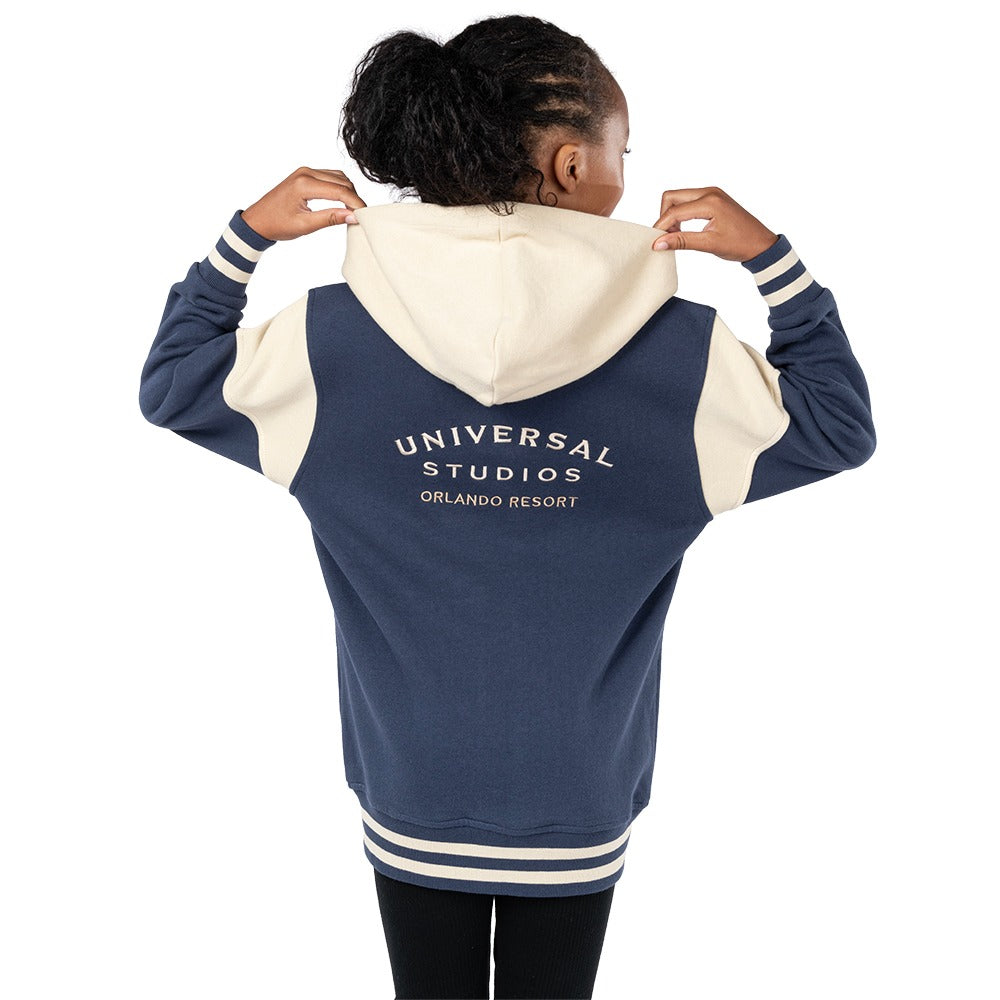 Universal Orlando Resort Embroidered Logo Youth Fleece Jacket-8