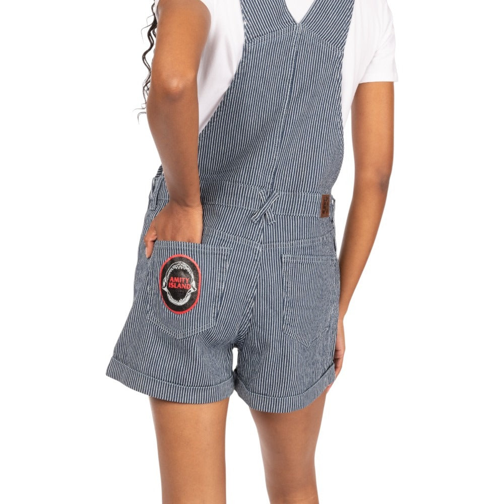 Jaws Her Universe Ladies Overalls Romper-2