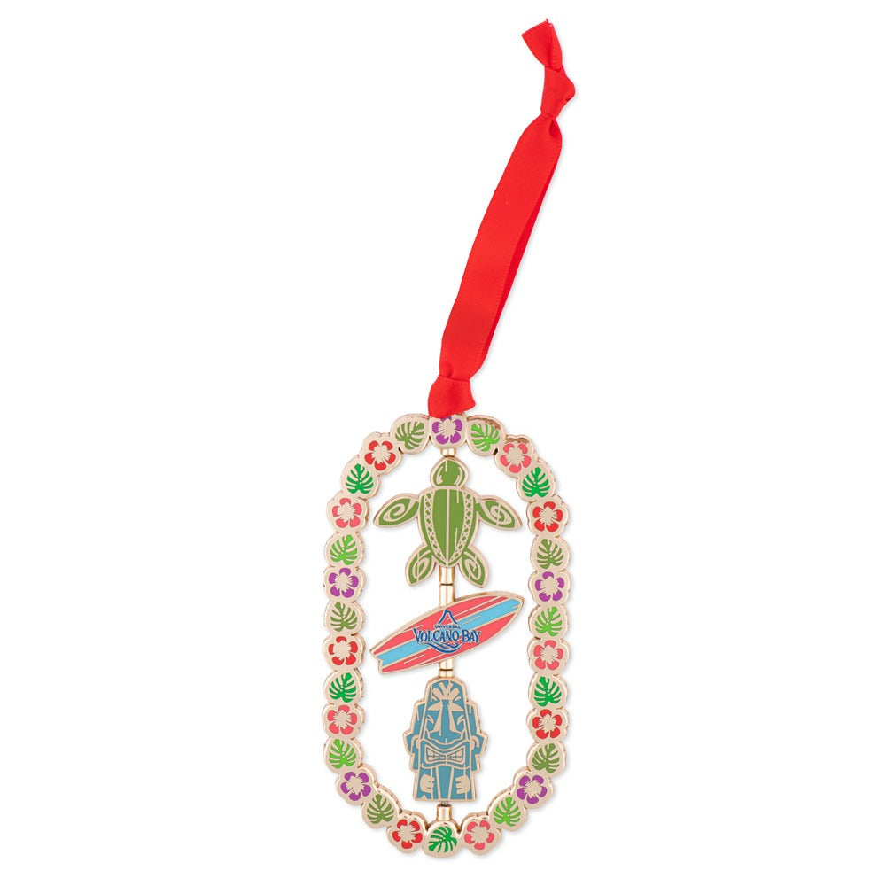 Volcano Bay Spinner Ornament