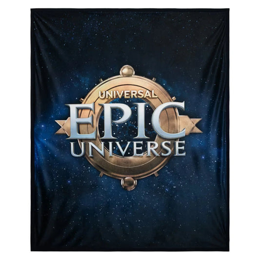Epic Universe Emblem Plush Blanket-2