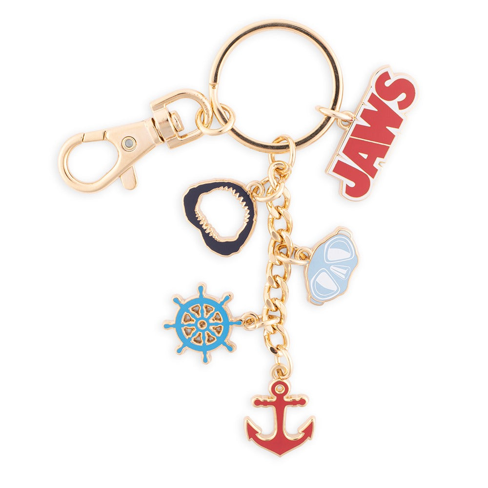 Jaws Scuba Anchor Charm Keychain