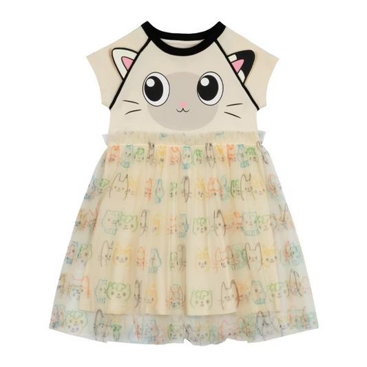 Gabby's Dollhouse Pandy Paws Youth Dress