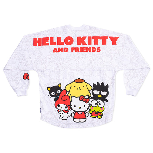 Hello Kitty & Friends Adult Spirit Jersey Tee-2