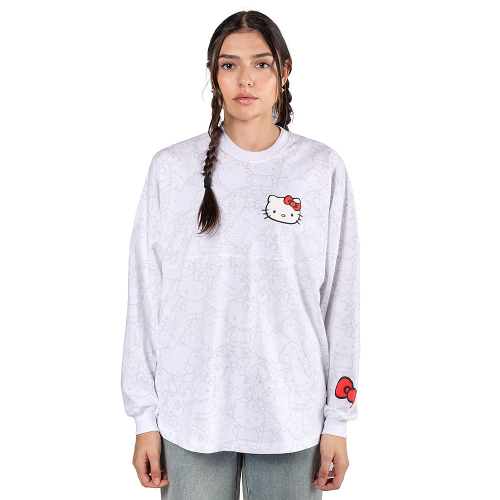 Hello Kitty & Friends Adult Spirit Jersey Tee-3