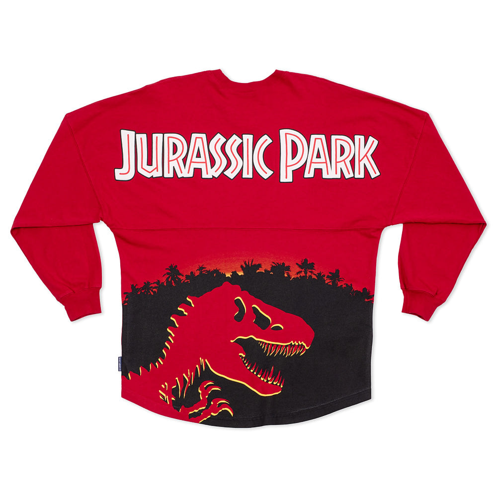 Jurassic Park Classic Logo Spirit Jersey Tee-2