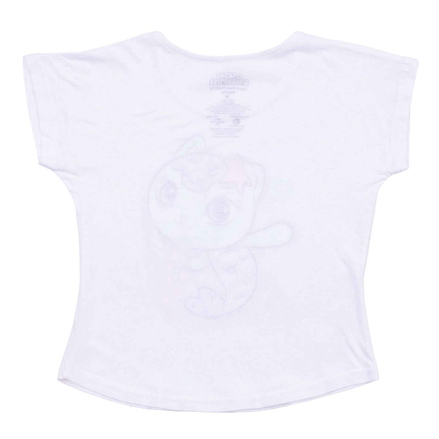 Gabby's Dollhouse Youth T-Shirt of Mercat-2