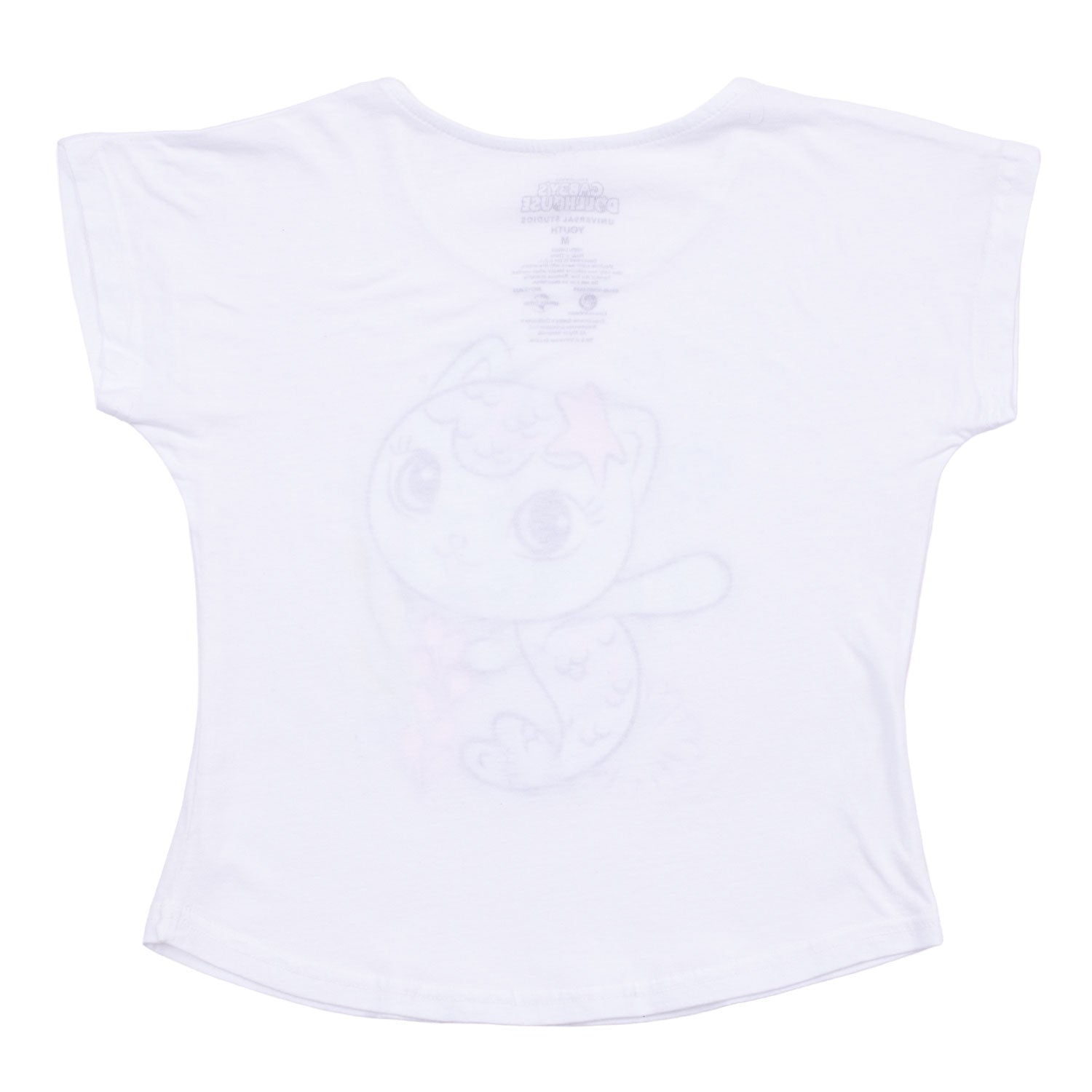 Gabby's Dollhouse Youth T-Shirt of Mercat-2