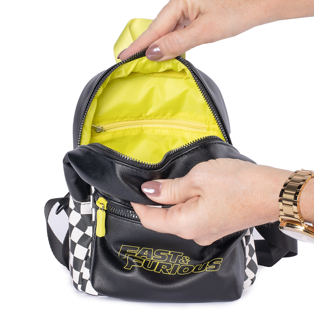 Fast & Furious Checkerboard Backpack-2