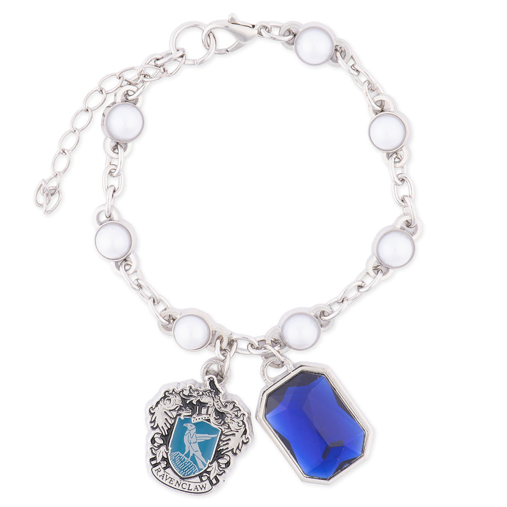 Harry Potter Bracelet of Ravenclaw™ Crest with Pearl