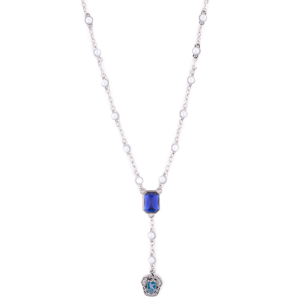 Harry Potter Necklace of Ravenclaw™ Crest with Pearl