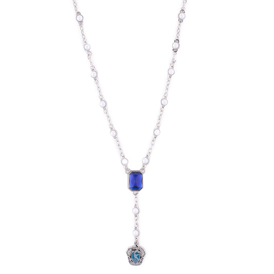 Harry Potter Necklace of Ravenclaw™ Crest with Pearl