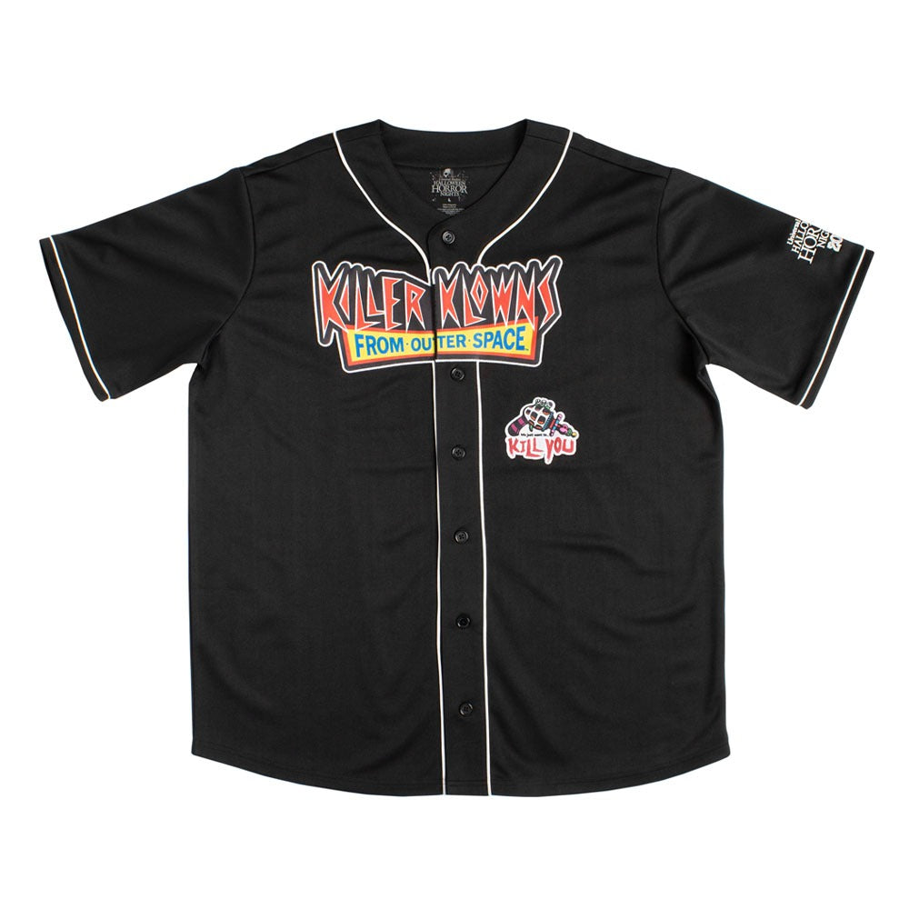 Halloween Horror Nights 2026 Killer Klowns from Outer Space Jersey Black XX-Large