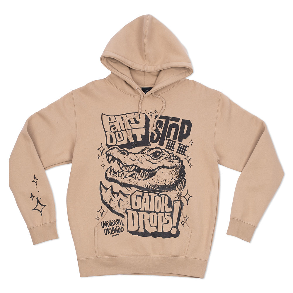 Mardi Gras Hoodie featuring Gator - M