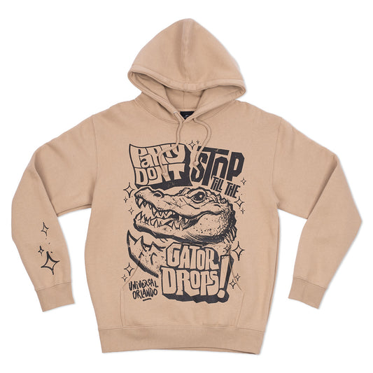 Mardi Gras Hoodie featuring Gator - M