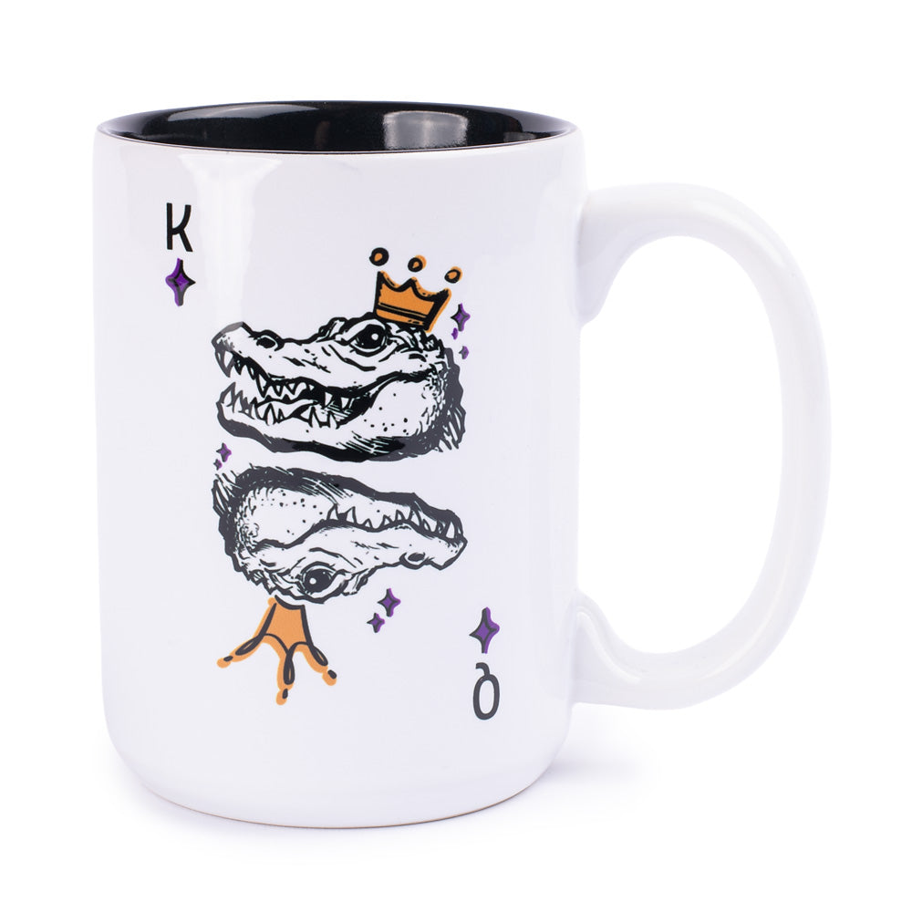 Mardi Gras Mug featuring Gator