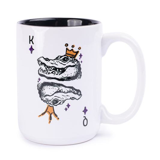 Mardi Gras Mug featuring Gator